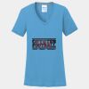 Ladies Performance Blend V Neck Tee Thumbnail