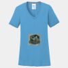 Ladies Performance Blend V Neck Tee Thumbnail