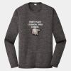 PosiCharge ® Long Sleeve Electric Heather Tee Thumbnail