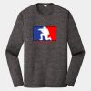 PosiCharge ® Long Sleeve Electric Heather Tee Thumbnail