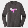 PosiCharge ® Long Sleeve Electric Heather Tee Thumbnail