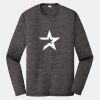 PosiCharge ® Long Sleeve Electric Heather Tee Thumbnail