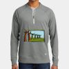 ® Sueded Cotton Blend 1/4 Zip Pullover Thumbnail