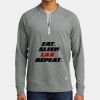 ® Sueded Cotton Blend 1/4 Zip Pullover Thumbnail